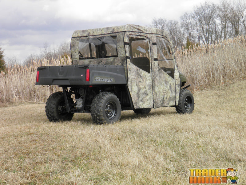 Polaris Ranger Mid-Size Crew - Full Cab Enclosure for Hard Windshield | UTV Accessories - Free shipping