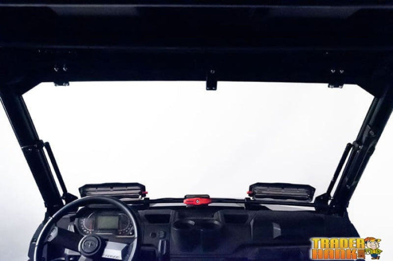 Polaris Ranger Mid Size EV/ION/ ETX Flip-Up Vented Scratch Resistant Windshield 2015-2021 | 