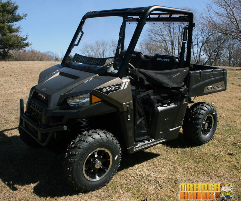 2015-2020 Polaris Ranger Mid-Size EV/ION/ETX Full Vented Windshield w/Hard Coat | UTV ACCESSORIES - Free shipping