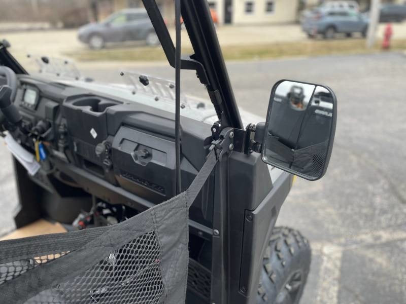 Polaris Ranger Mid-Size/2-Seat Hard Coated Full Windshield with Slide Vents | Free shipping