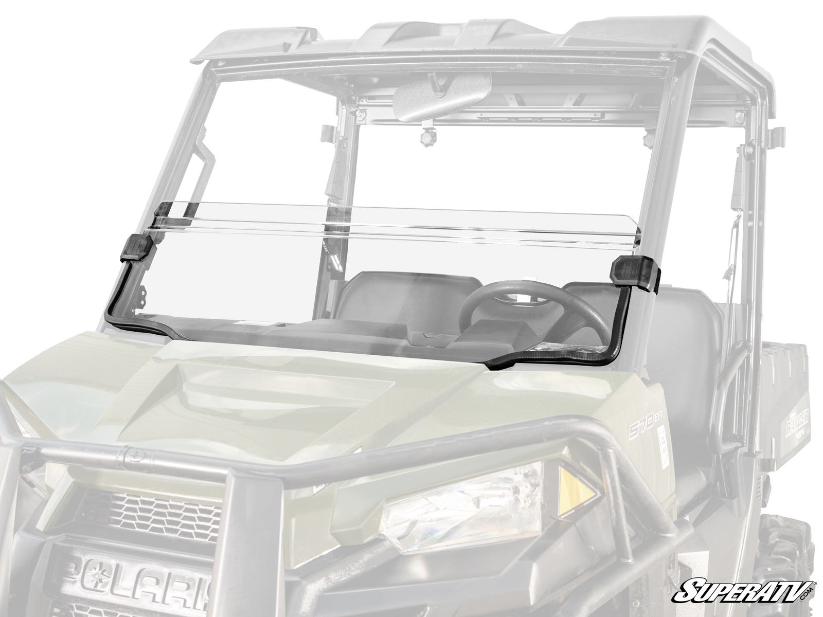 Polaris Ranger Midsize Half Windshield