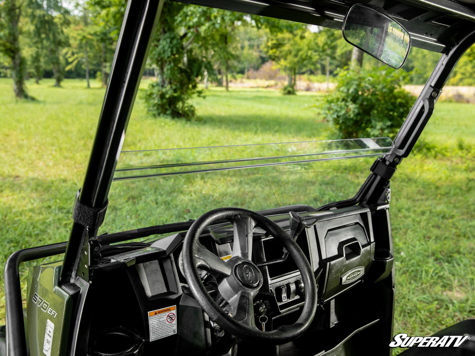 Polaris Ranger Midsize Half Windshield