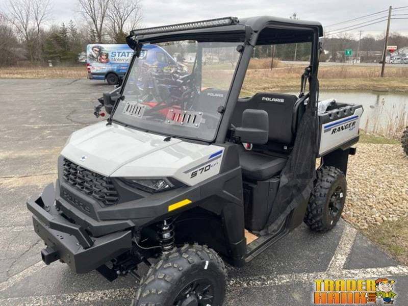 Polaris Ranger SP 570 Front Brushguard with Winch Mount | Free shipping