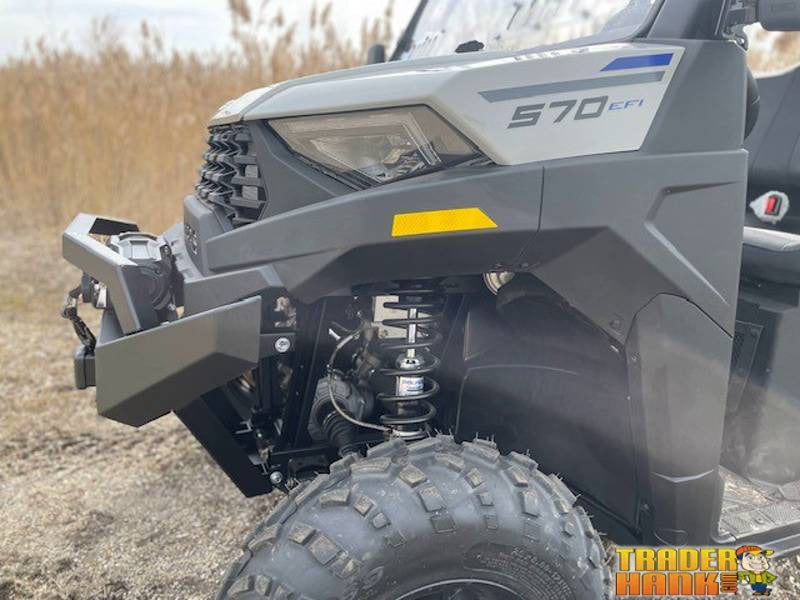 Polaris Ranger SP 570 Front Brushguard with Winch Mount | Free shipping