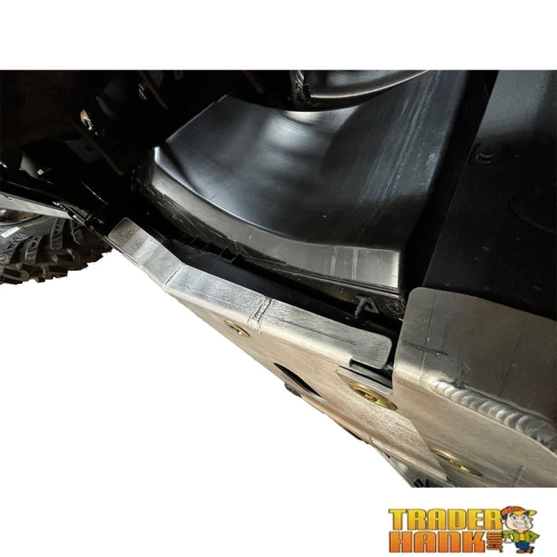 Polaris Ranger SP 570 Ricochet 2-Piece Aluminum Rock Slider Set | UTV Skid Plates - Free shipping