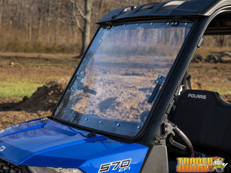 Polaris Ranger SP 570 Scratch-Resistant Flip Windshield | UTV Accessories - Free shipping