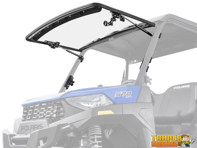 Polaris Ranger SP 570 Scratch-Resistant Flip Windshield | UTV Accessories - Free shipping