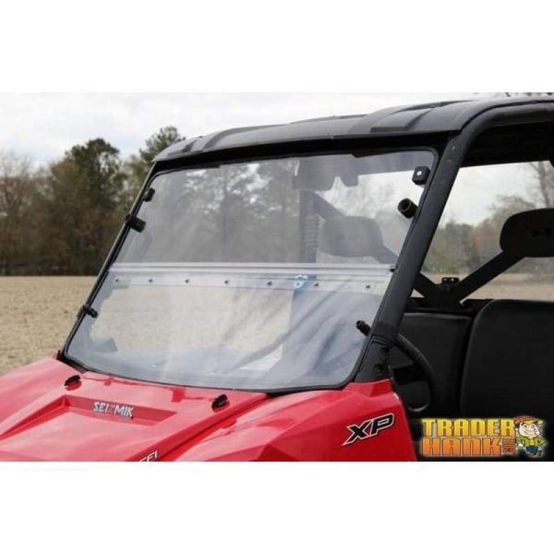 Seizmik Pro Fit Polaris Ranger Full Size Versa Fold Windshield - Hard Coated | UTV ACCESSORIES - Free Shipping
