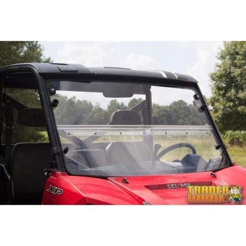 Seizmik Pro Fit Polaris Ranger Full Size Versa Fold Windshield - Regular Poly | UTV ACCESSORIES - Free Shipping