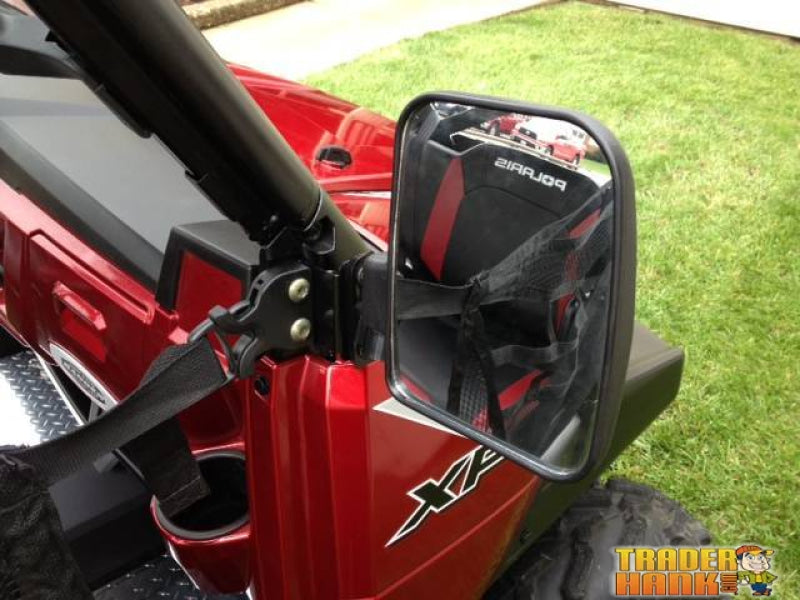 Polaris Ranger with Pro Fit Cage Folding Mirror Set | UTV ACCESSORIES - Free Shipping