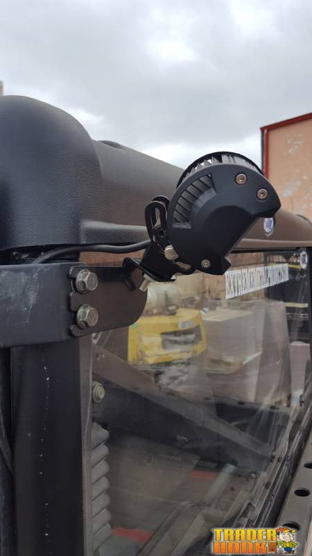 Polaris Ranger with Pro-Fit Cage Rear Light Brackets | UTV ACCESSORIES - Free Shipping