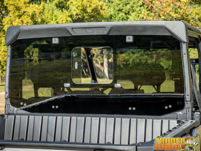 Polaris Ranger XD 1500 Glass Sliding Rear Windshield | UTV Accessories - Free shipping