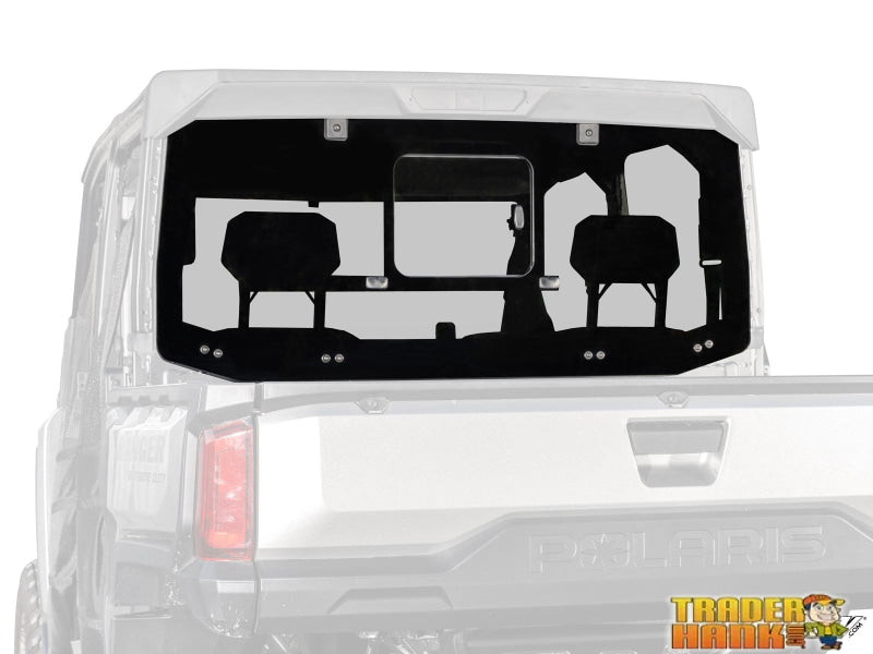 Polaris Ranger XD 1500 Glass Sliding Rear Windshield | UTV Accessories - Free shipping