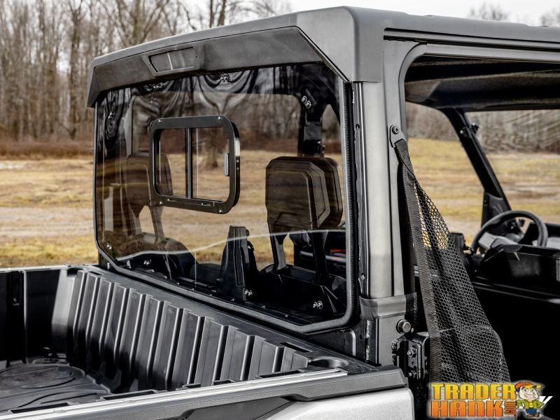 Polaris Ranger XD 1500 Sliding Rear Windshield | UTV Accessories - Free shipping