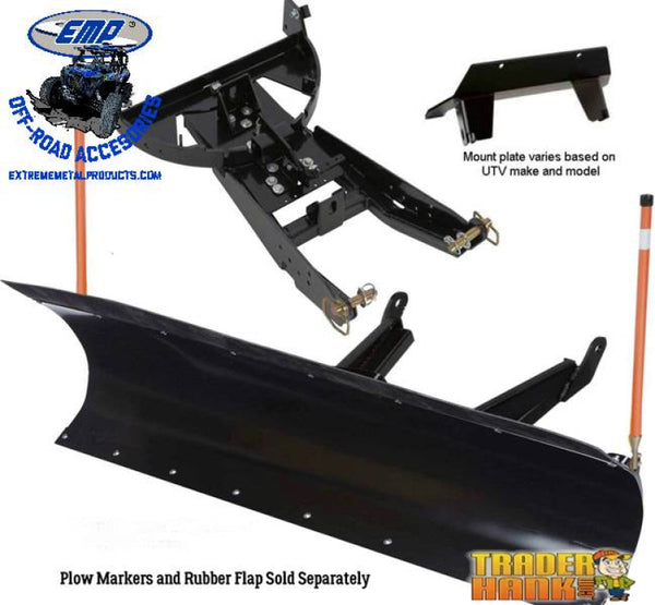 Polaris Ranger XP 1000 72 Snow Plow Kit (does not include winch) | UTV Accessories - Free shipping