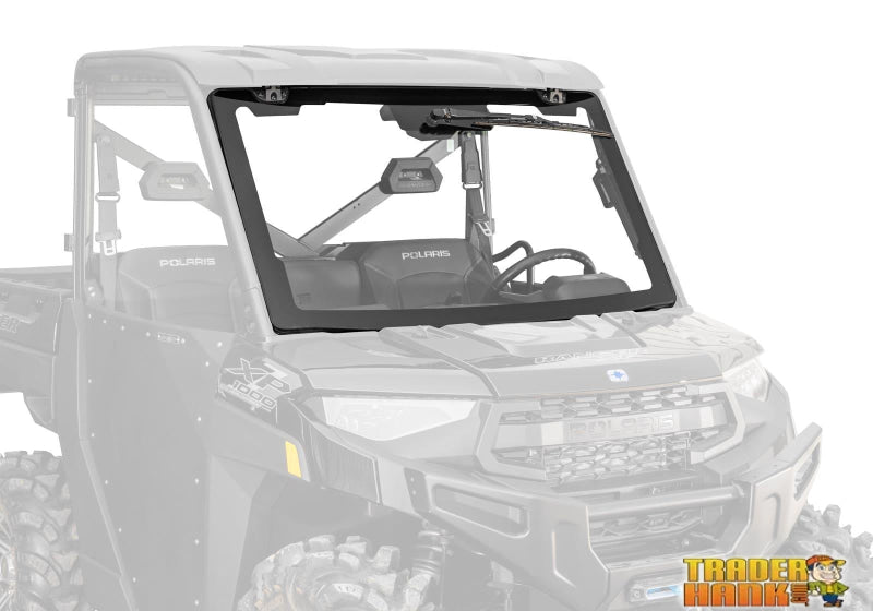Polaris Ranger XP 1000 MaxDrive Power Flip Glass Windshield | UTV Accessories - Free shipping