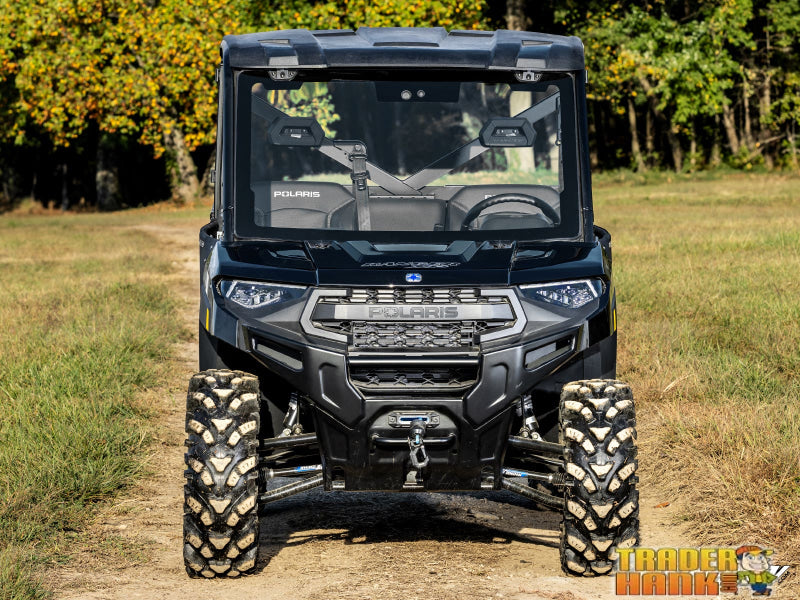 Polaris Ranger XP 1000 MaxDrive Power Flip Glass Windshield | UTV Accessories - Free shipping