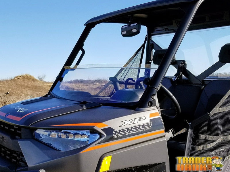 Polaris Ranger XP 1000 Spike Front Half Windshield - Hard Coat | UTV ACCESSORIES - Free shipping