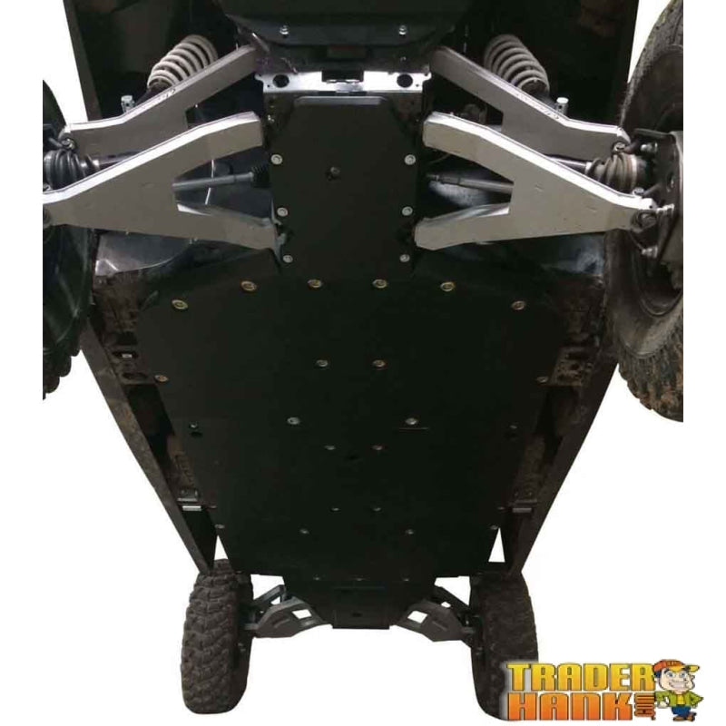 Polaris Ranger XP 1000 Trail Boss Crew Ricochet 4-Piece Full Frame Skid Plate Set | UTV Skid Plates - Free shipping