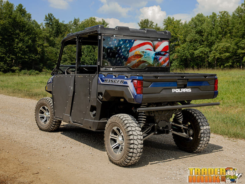 Polaris Ranger XP 570 Scratch-Resistant Rear Windshield | Free shipping