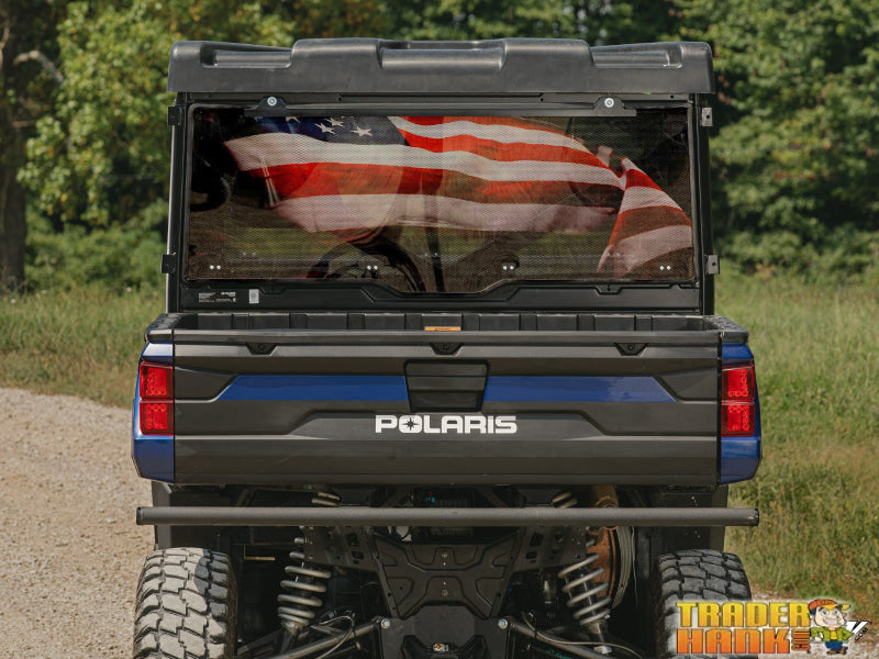 Polaris Ranger XP 570 Scratch-Resistant Rear Windshield | Free shipping