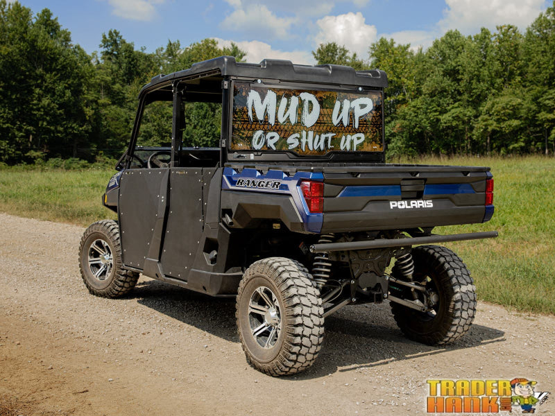 Polaris Ranger XP 570 Scratch-Resistant Rear Windshield | Free shipping