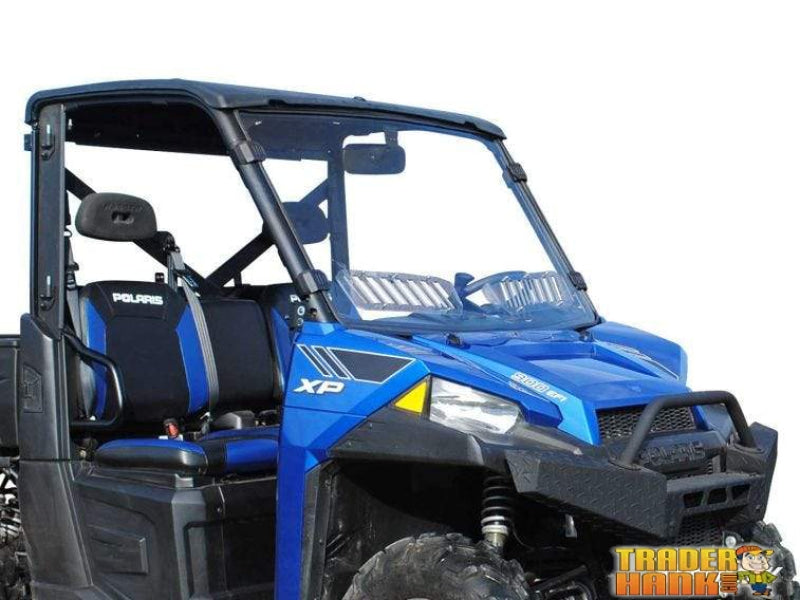 Polaris Ranger XP 570 Scratch Resistant Vented Full Windshield | SUPER ATV WINDSHIELDS - Free Shipping
