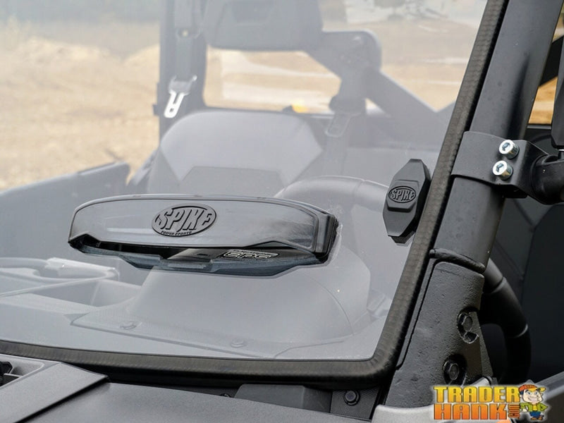 Polaris Ranger XP 900 Crew Venting Windshield With TRR (Tool-Less-Rapid-Release) Mounting System | UTV ACCESSORIES - Free shipping