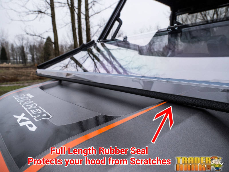 Polaris Ranger XP 900 Flip Down Windshield | Free shipping