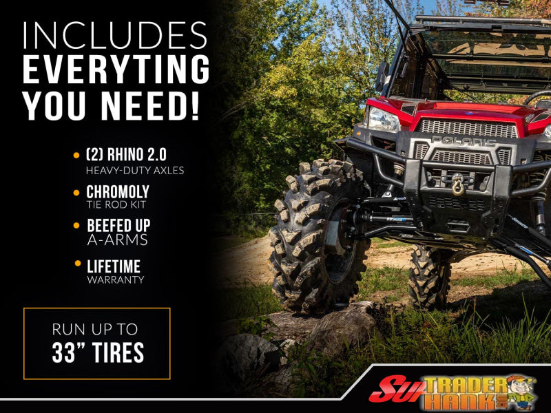 Polaris Ranger XP 900 High Clearance 2’’ Forward Offset A-Arms | UTV Accessories - Free shipping
