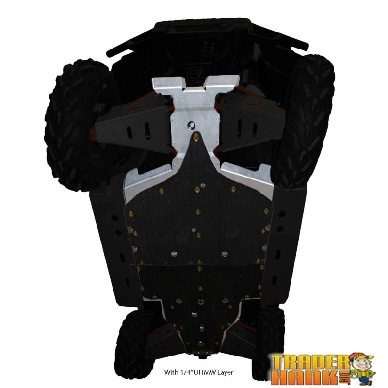 Polaris Ranger XP 900 High Lifter Edition Ricochet 4-Piece Full Frame Skid Plate Set | Free shipping