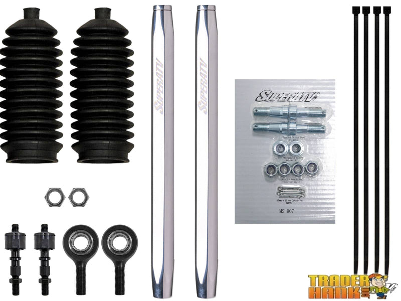 Polaris Ranger XP Kinetic Billet Aluminum Hex Tie Rod Kit | UTV Accessories - Free shipping