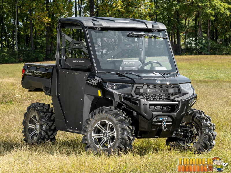 Polaris Ranger XP Kinetic MaxDrive Power Flip Glass Windshield | Free shipping