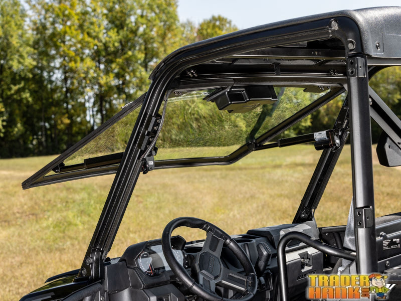 Polaris Ranger XP Kinetic MaxDrive Power Flip Glass Windshield | Free shipping