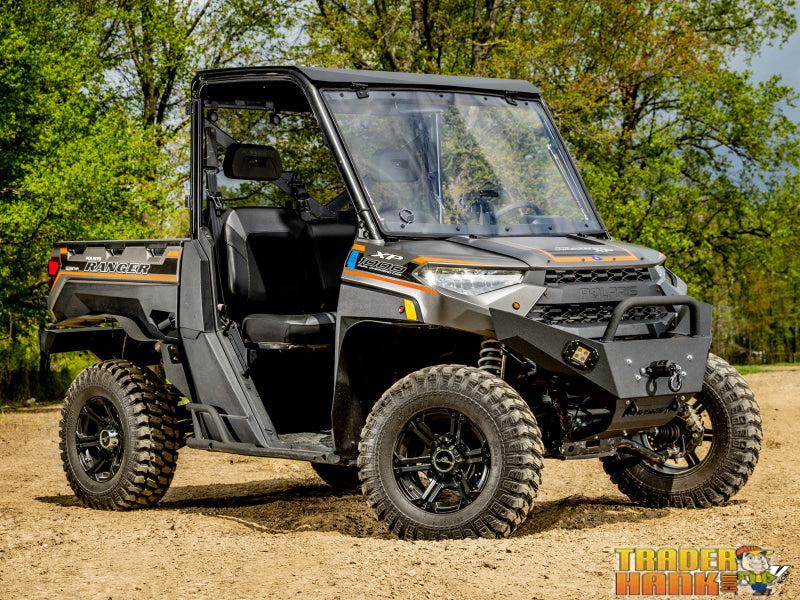 Polaris Ranger XP Kinetic Scratch-Resistant Flip Windshield | Free shipping