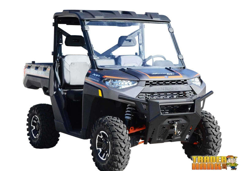 Polaris Ranger XP Kinetic Scratch-Resistant Full Windshield | UTV Accessories - Free shipping