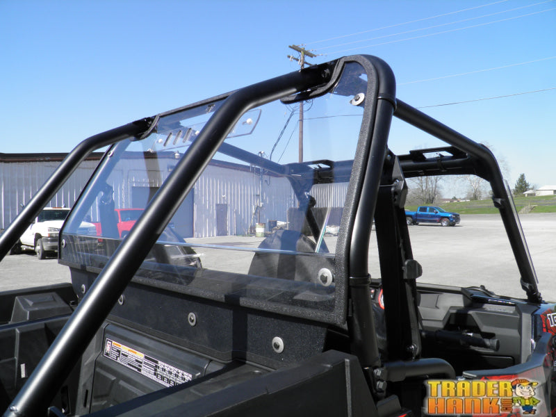 Polaris RZR 1000 - 1 Pc Lexan Back Panel w/Vent Option | UTV Accessories - Free shipping
