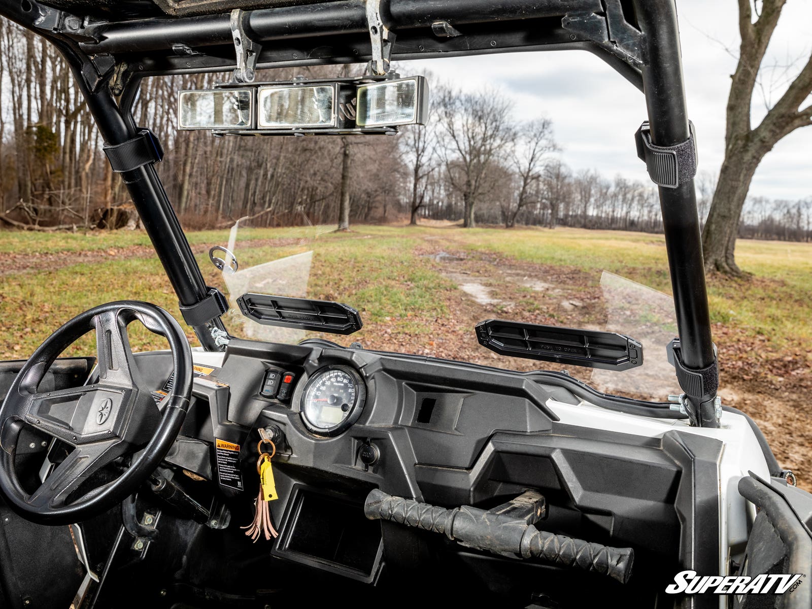 Polaris RZR S 1000 Vented Full Windshield Scratch-Resistant