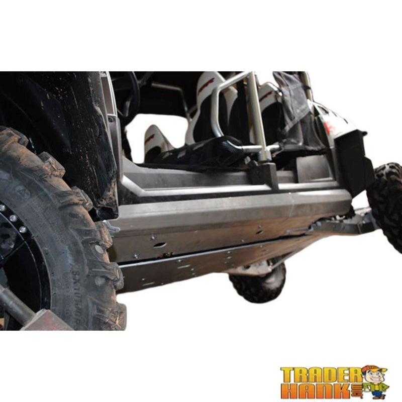 Polaris RZR-4 900 Ricochet 2-Piece Aluminum Rock Slider Set | Free shipping