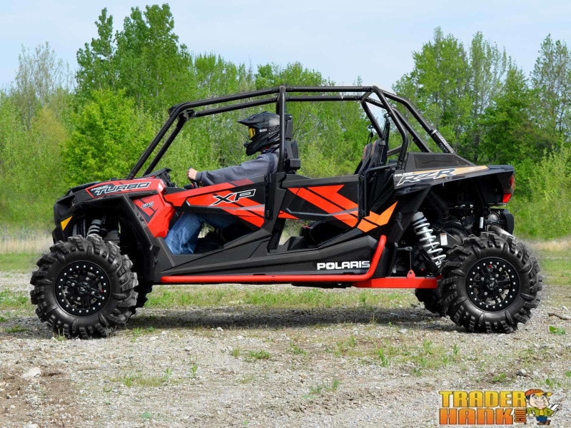 Polaris RZR 4 900 Rock Sliding Nerf Bars | UTV Accessories - Free shipping