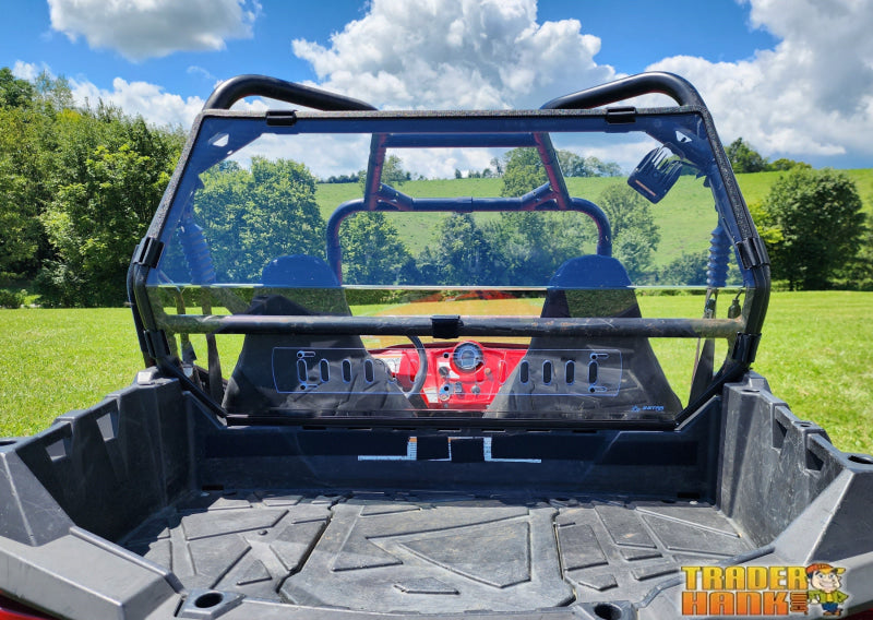 Polaris RZR 570/800/900 - 1 Pc Lexan Back Panel w/Vent Option | UTV Accessories - Free shipping