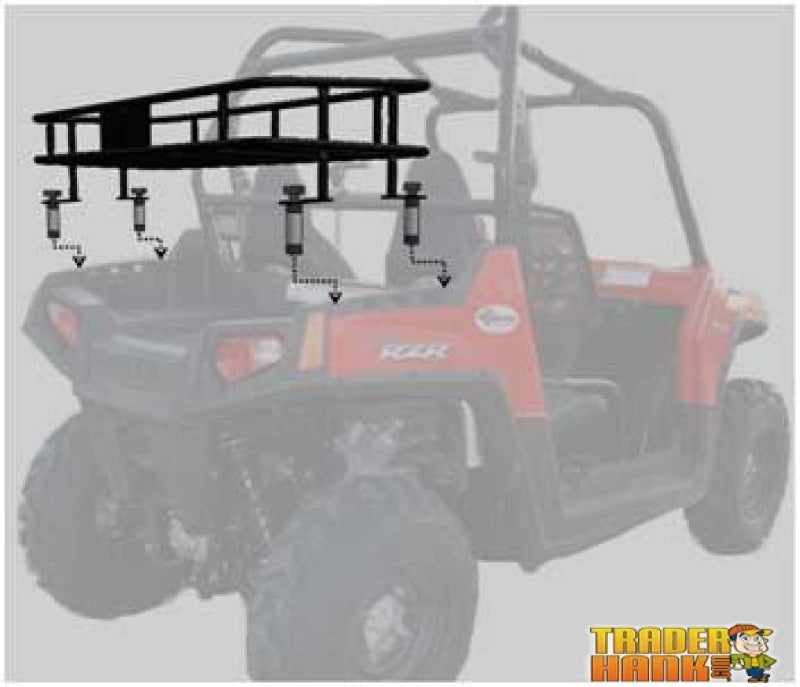 Polaris RZR 800 Rear Cargo Rack | UTV ACCESSORIES - Free Shipping