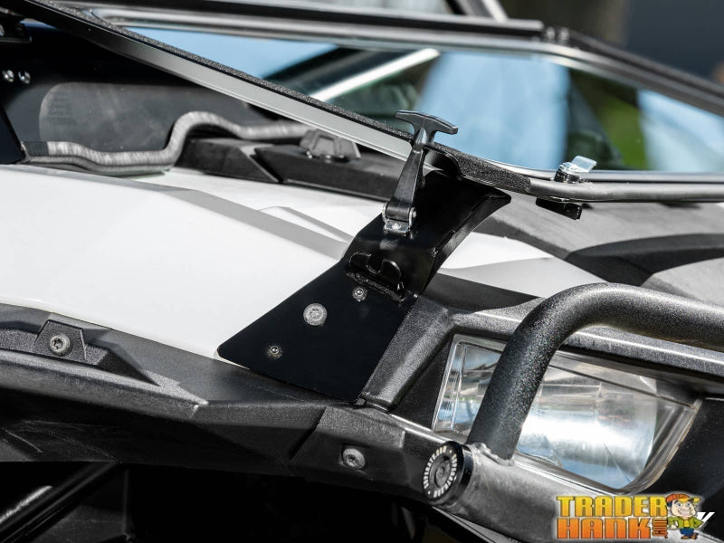 Polaris RZR 900 Flip Down Glass Windshield | Free shipping