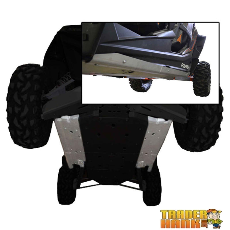 Polaris RZR 900 Jagged X Ricochet 2-Piece Aluminum Rock Slider Set | Free shipping