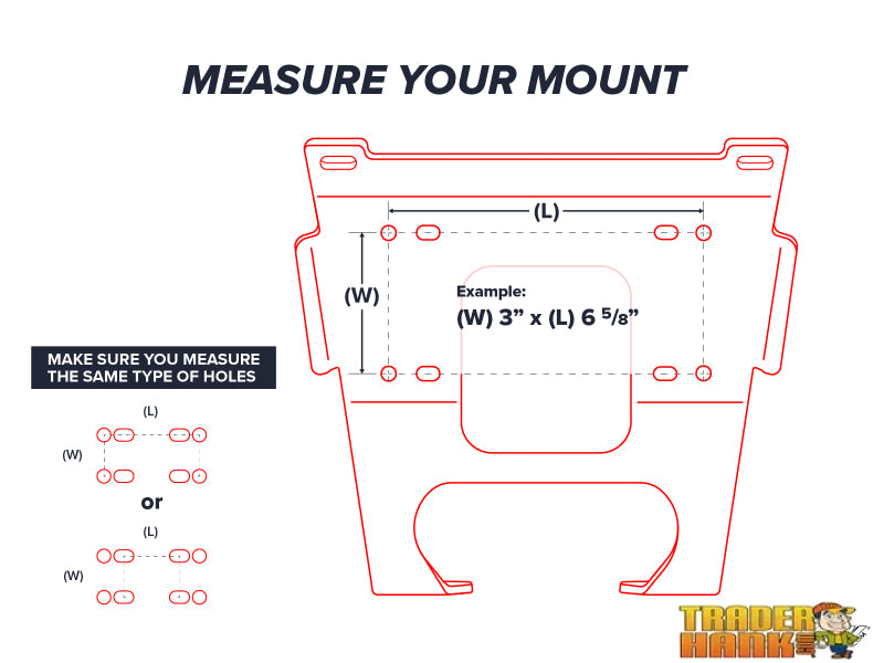 Polaris RZR 900 Winch Mounting Plate | Free shipping