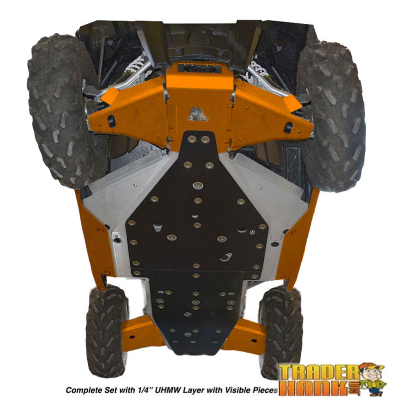 Polaris RZR-S 1000 Ricochet Complete Skid Plate Set | Free shipping