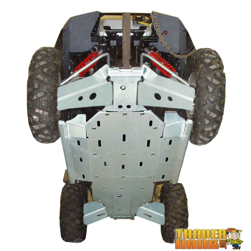 Polaris RZR-S 800 Ricochet 9-Piece Complete Aluminum Skid Plate Set | Free shipping