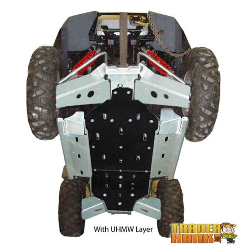 Polaris RZR-S 800 Ricochet 9-Piece Complete Aluminum Skid Plate Set | Free shipping