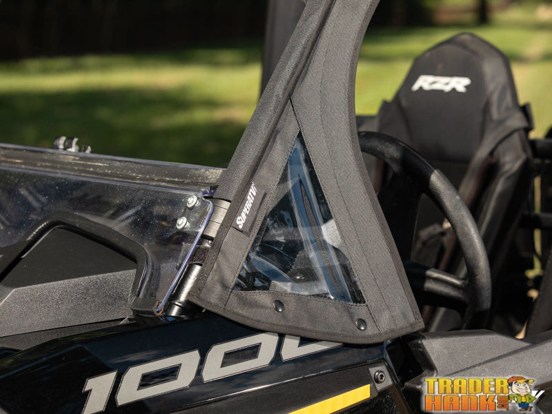 Polaris RZR S4 1000 Primal Soft Cab Enclosure Upper Doors | UTV Accessories - Free shipping