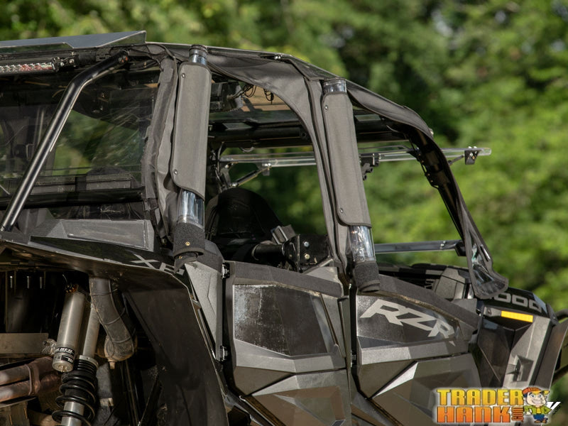 Polaris RZR S4 1000 Primal Soft Cab Enclosure Upper Doors | UTV Accessories - Free shipping